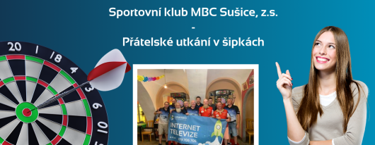 Přátelské utkání v šipkách (Sportovní klub MBC Sušice, z.s.)